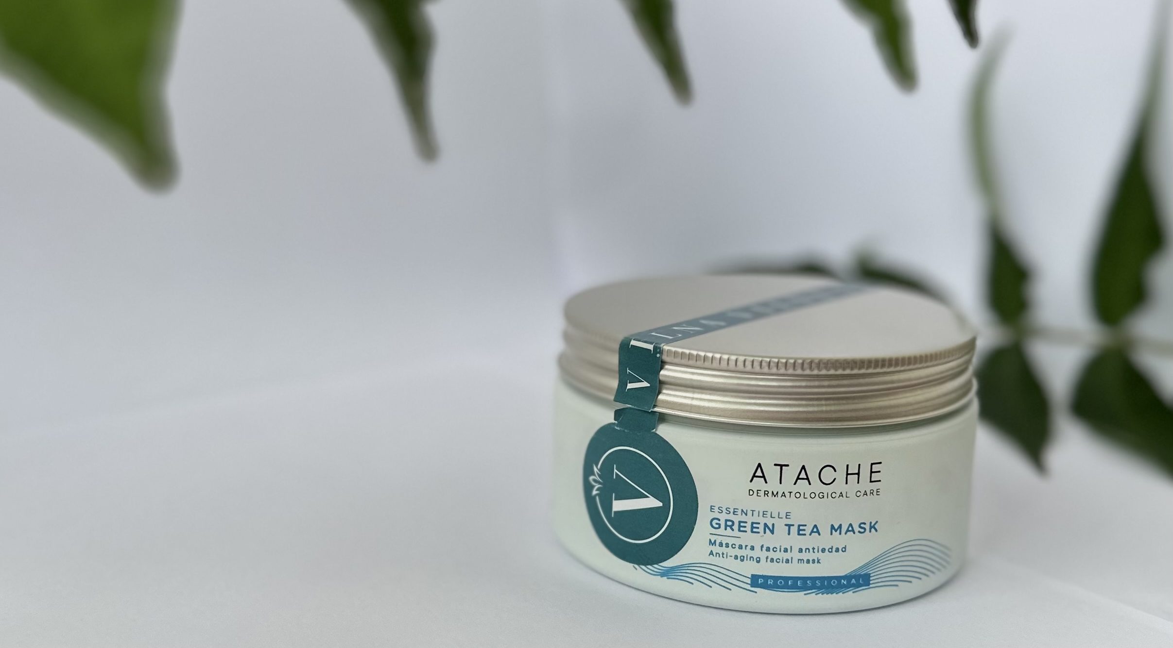 mascarilla te verde antiedad atache